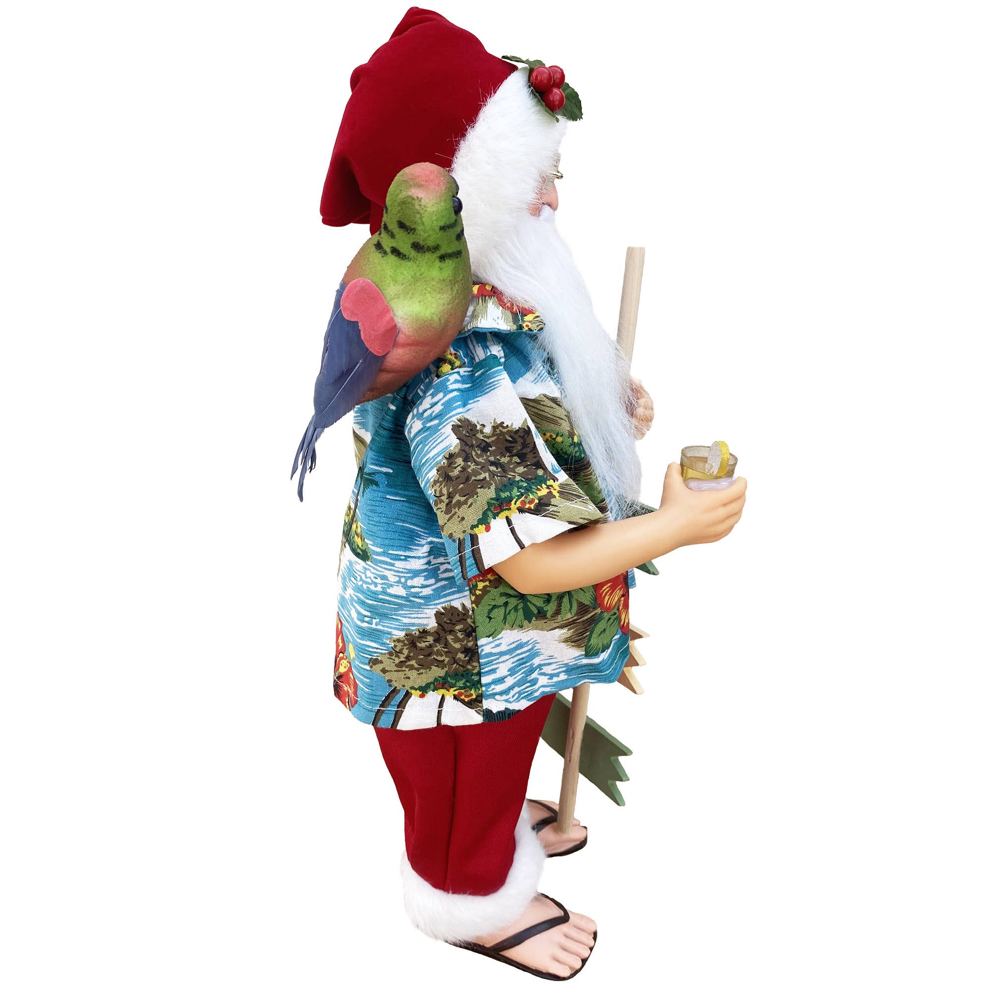 Santa’s Workshop Inc. - Wholesale Christmas Decoration - 15" Buffet Beach Claus1
