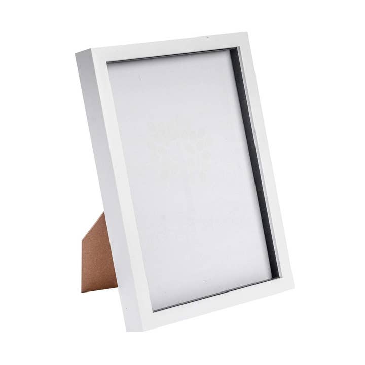 Nicola Spring Acrylic Box Photo Frame - White - 8 x 12 (A4) for wholesale by Rinkit Ltd