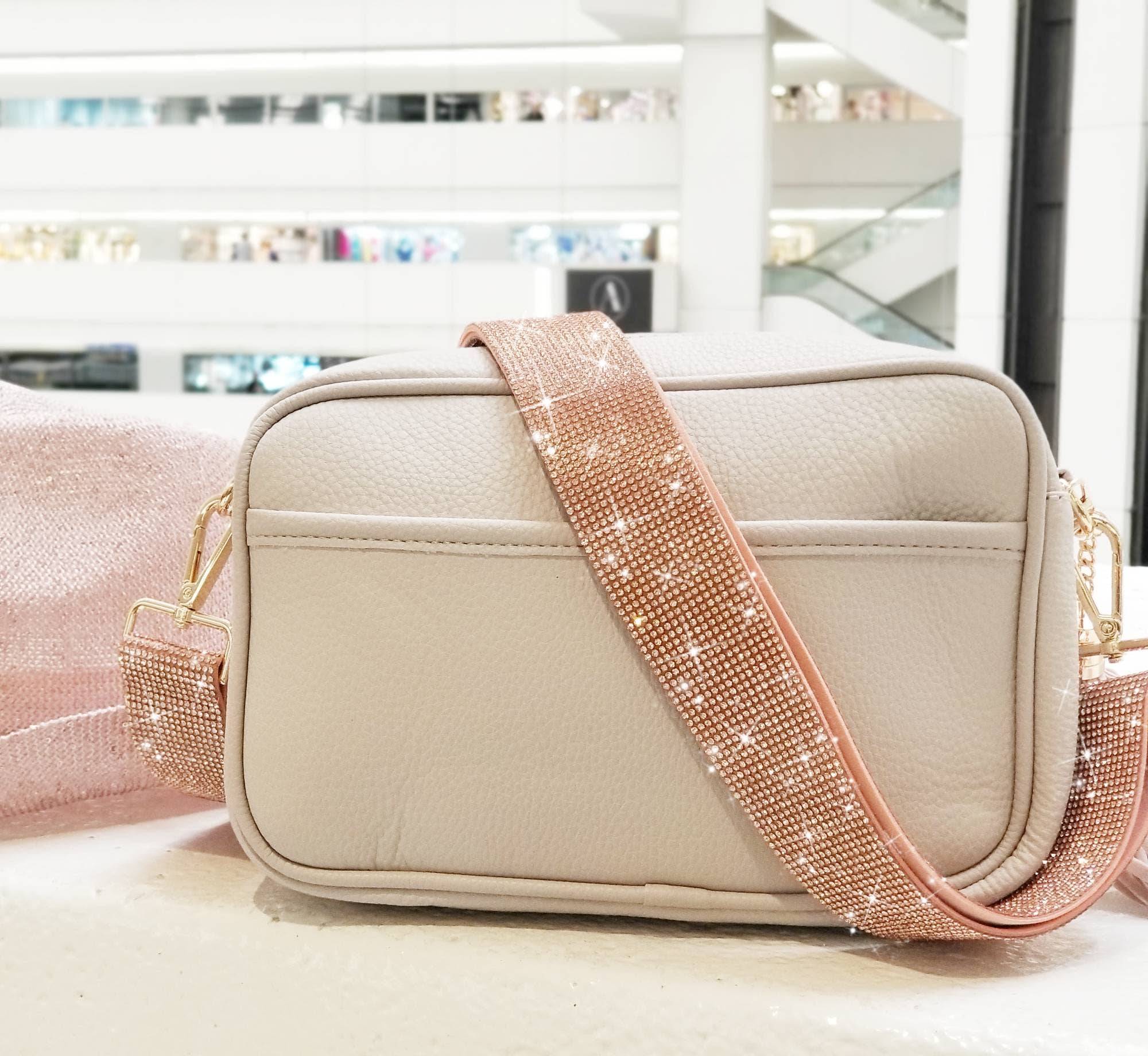 MiMi Wholesale - Wholesale Bag Strap - Women's - RS038 Sparkling Rhinestone Strap5