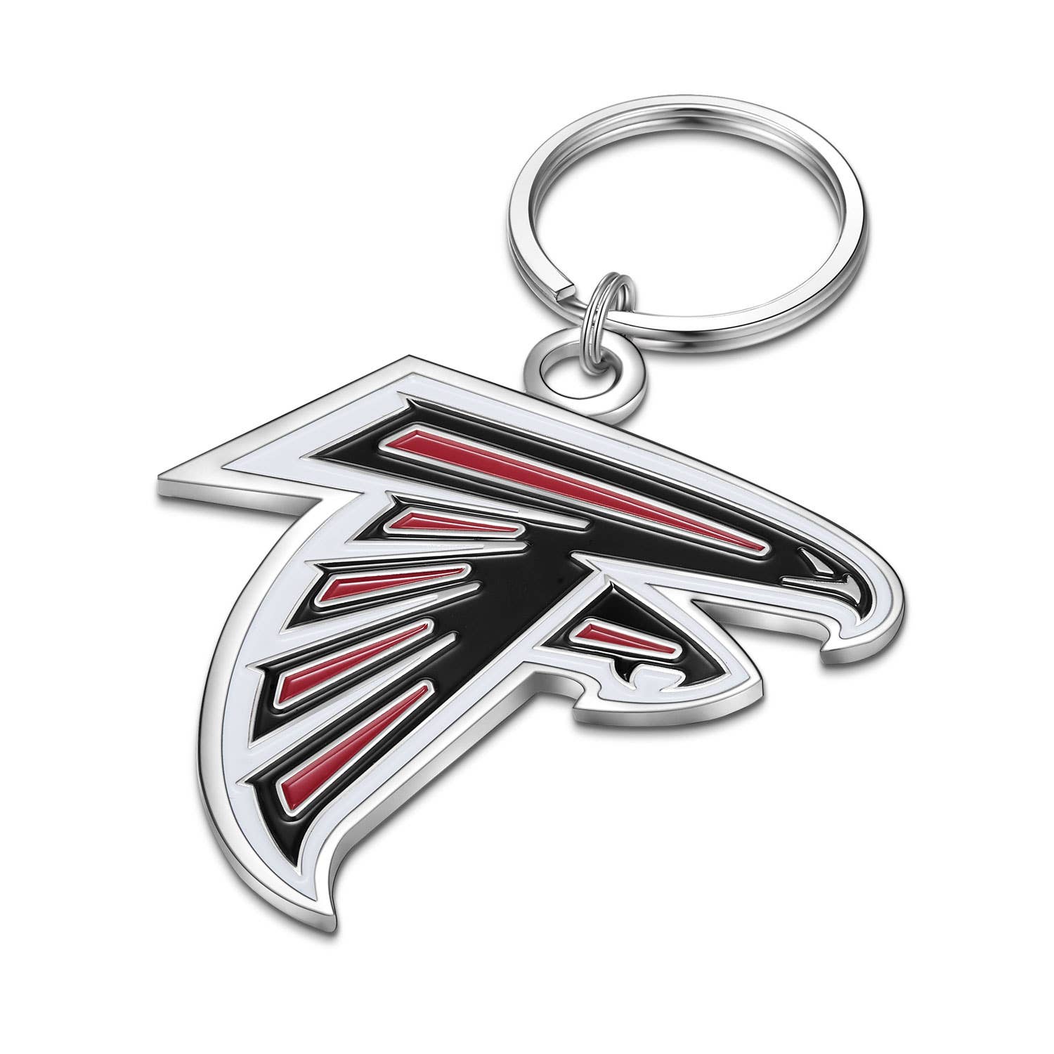 Simran International - Wholesale Keychain – Unisex - NFL Atlanta Falcons Large Primary Team Logo Key Chain