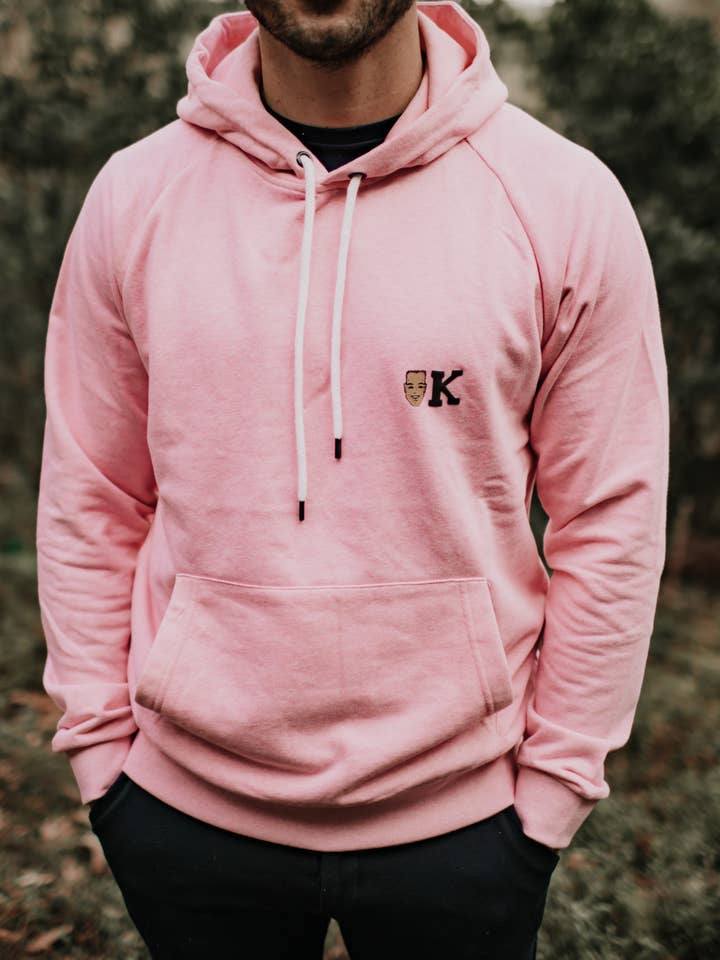 KEPPER PINK HEATHER HOODIE for wholesale by Kepper 1982