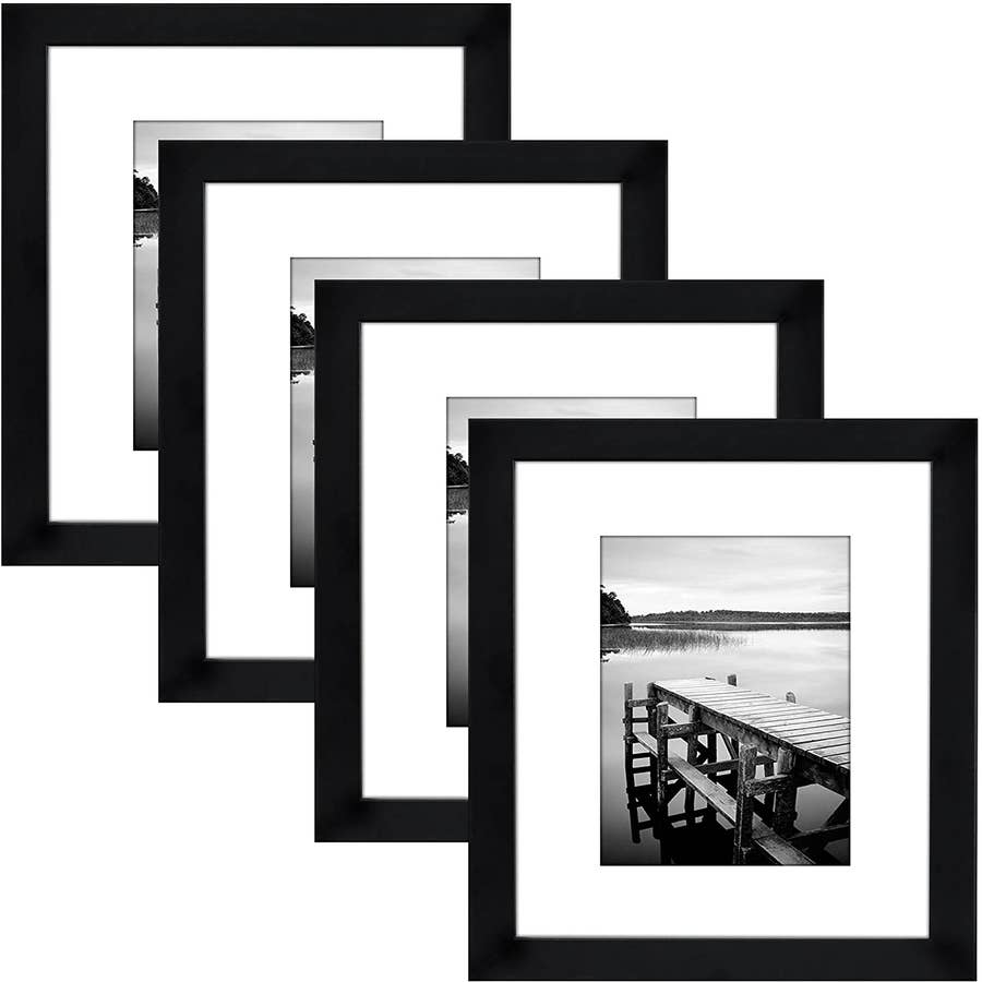 7 Piece Gallery Wall Frame Set - Multipack and Variety of Colors Black / Multi - Americanflat