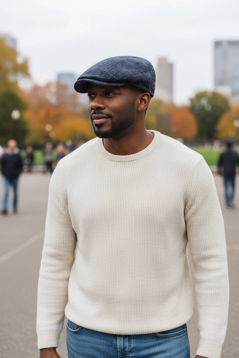 Type HARRIS TWEED® WOOL CAP MADE IN FRANCE - FLHH441 for wholesale on Faire1