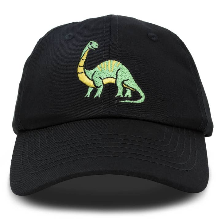 DALIX Brontosaurus Apatosaurus Dinosaur Kids Hat Ball Cap for wholesale by Dalix