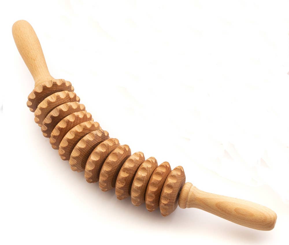 Tuuli GmbH - Wholesale Body Massager - Wooden Cellulite Massage Roller Tool Brush Massager Leg Body8