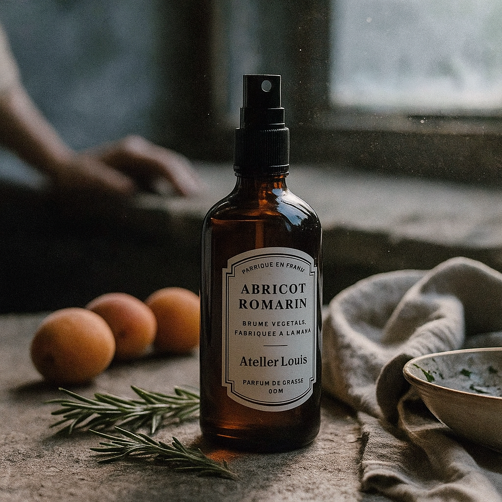 Atelier Louis - Wholesale Room & Linen Spray - Apricot & Rosemary Vegetable Mist4