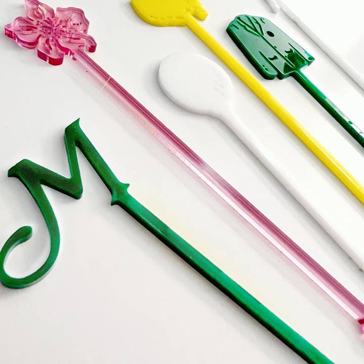 Lucky Lemon Paper Co. - Wholesale Drink Stirrer - Masters Inspired Stir Stick Set1