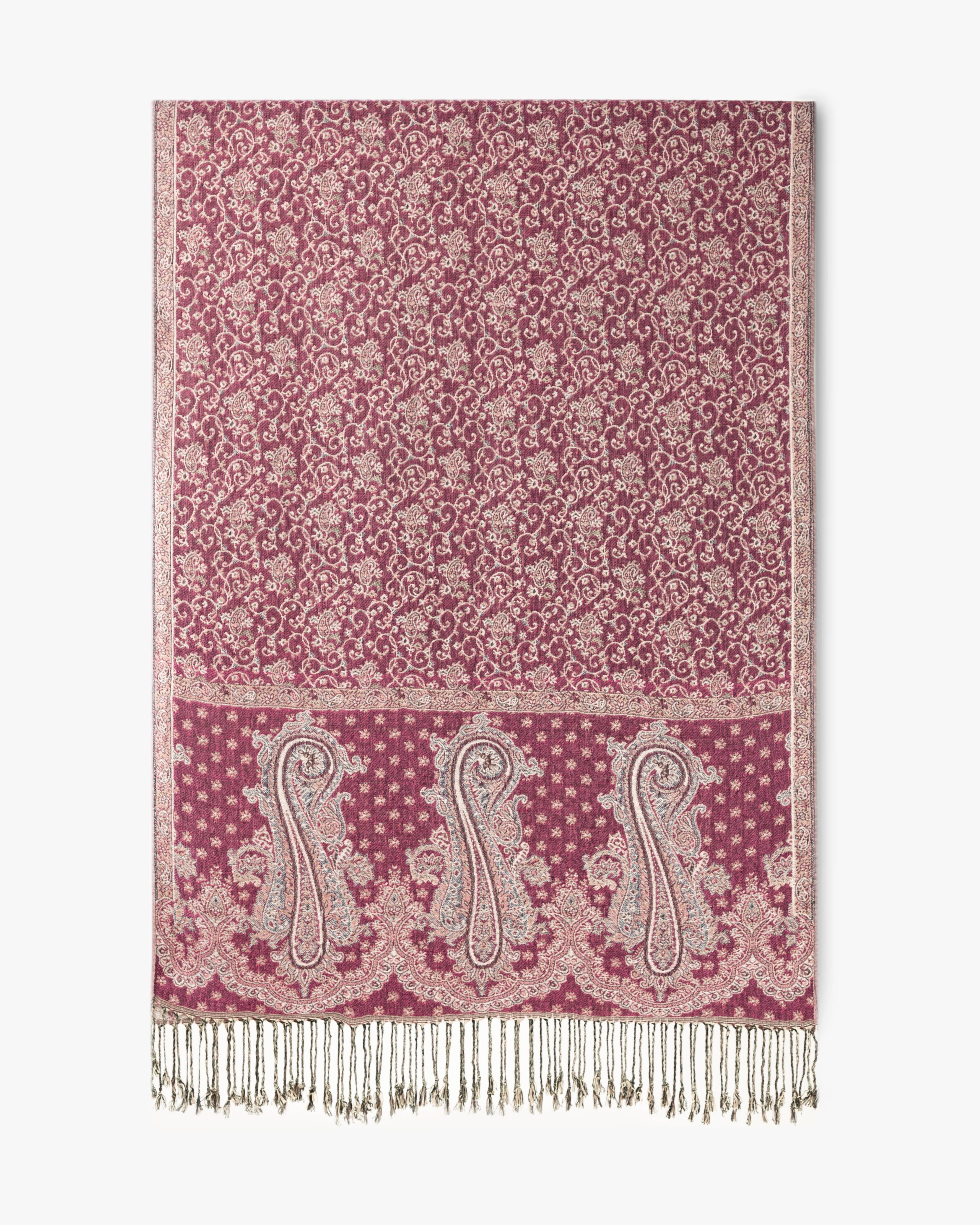 Original USA - Wholesale Scarf - Women's - Allure Paisley Pashmina13