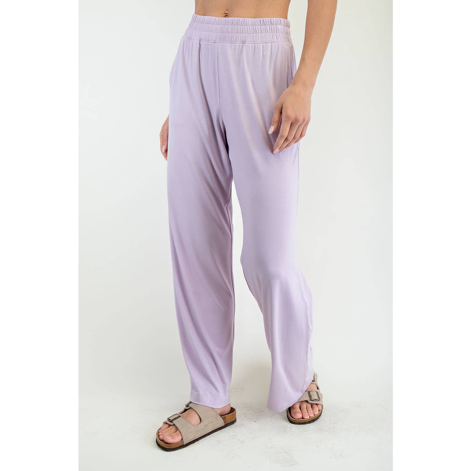 Rae Mode - Wholesale Pants - Women's - VISCOSE MODAL WIDE LEG PANT1