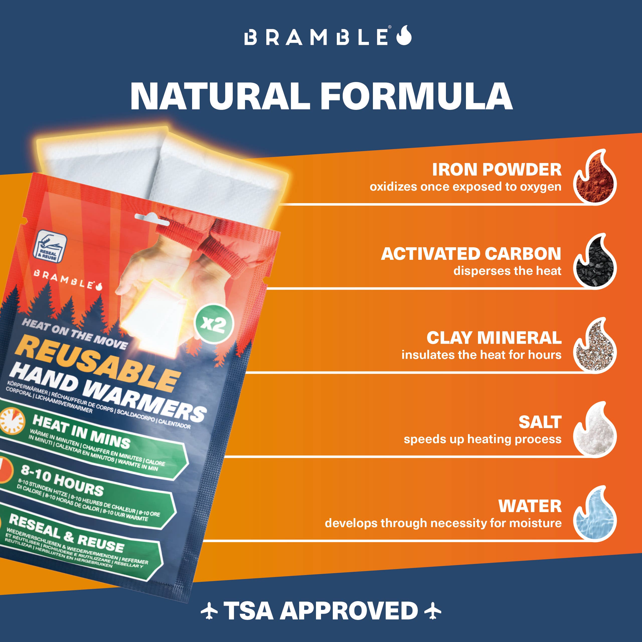 Bramble - Vendita all'ingrosso Scaldamani - 20 scaldamani riutilizzabili1