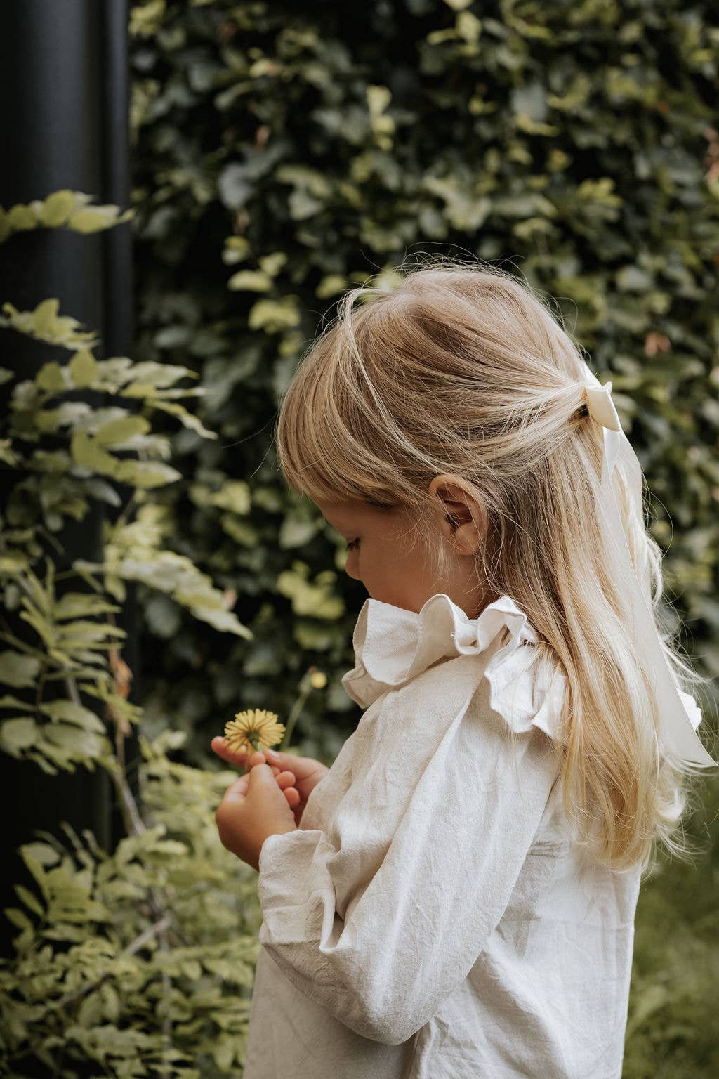 Annie & Charles – wholesale T-shirt – Kids – Annie & Charles® LISA linen blouse with collar11