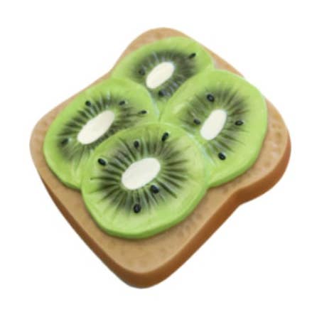 Natural Rubber Kiwi Toasted Teewer for wholesale by The Dida