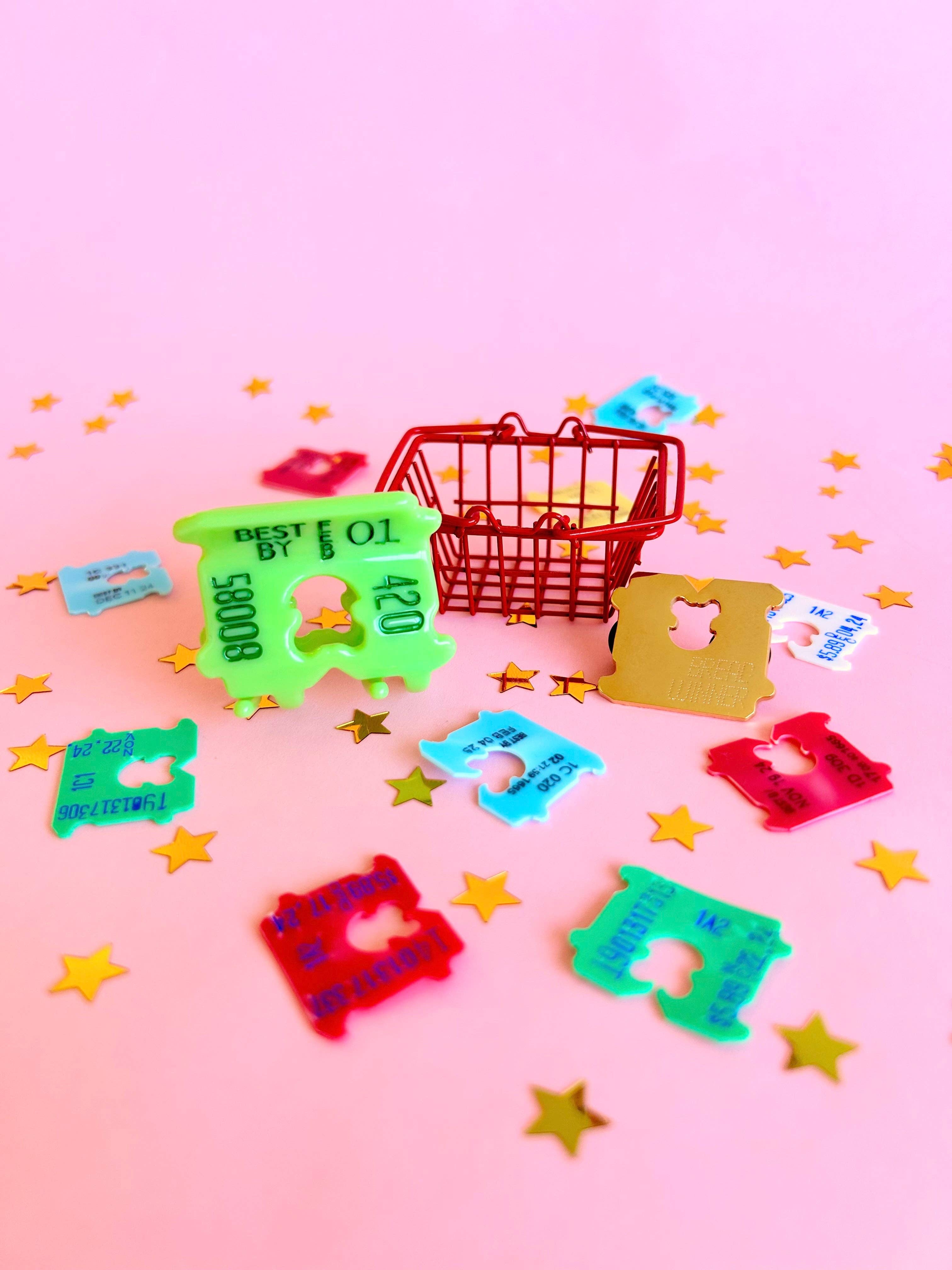 The Peach Fuzz - Wholesale Haaraccessoireset - Dames - Mini haarclip in broodclipstijl7