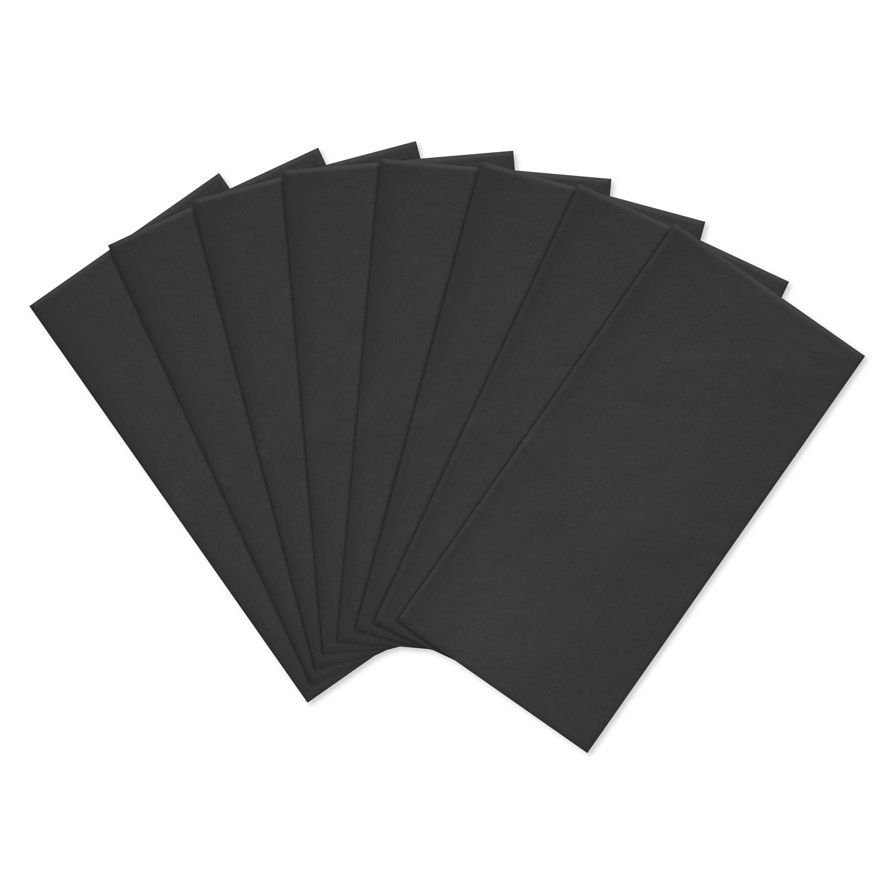 DICKENS INC. - Wholesale Tissue Paper - Tissue Paper Black 8 Sheet | Black Gift Wrap Tissue Paper2