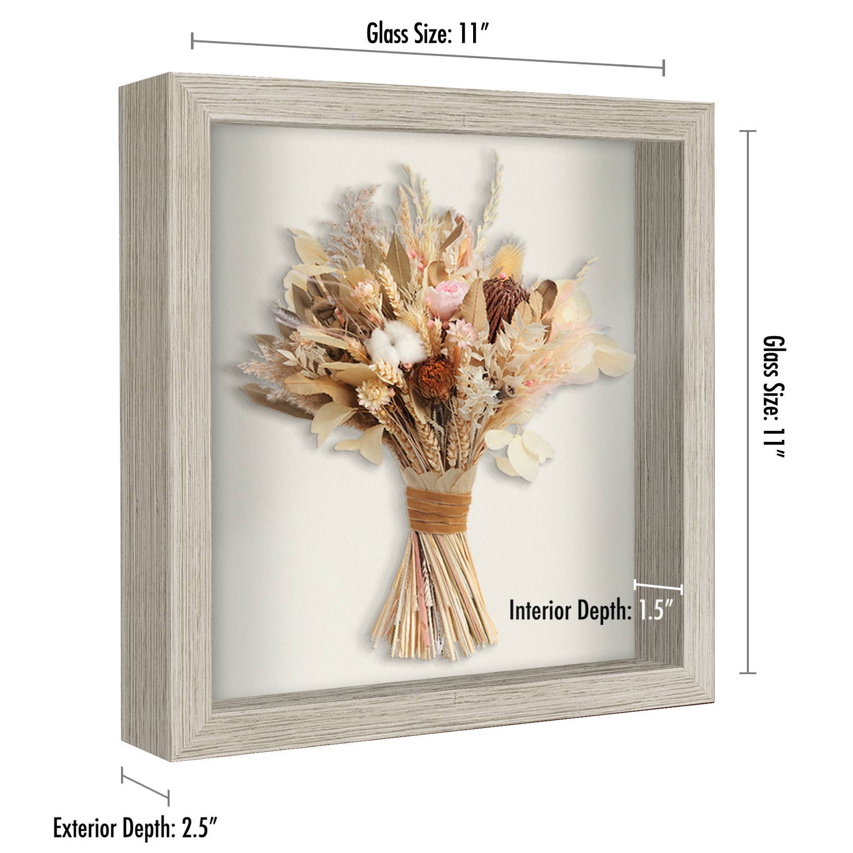 Americanflat - Wholesale Picture Frame - Americanflat Shadow Box Frame with Box Molding61