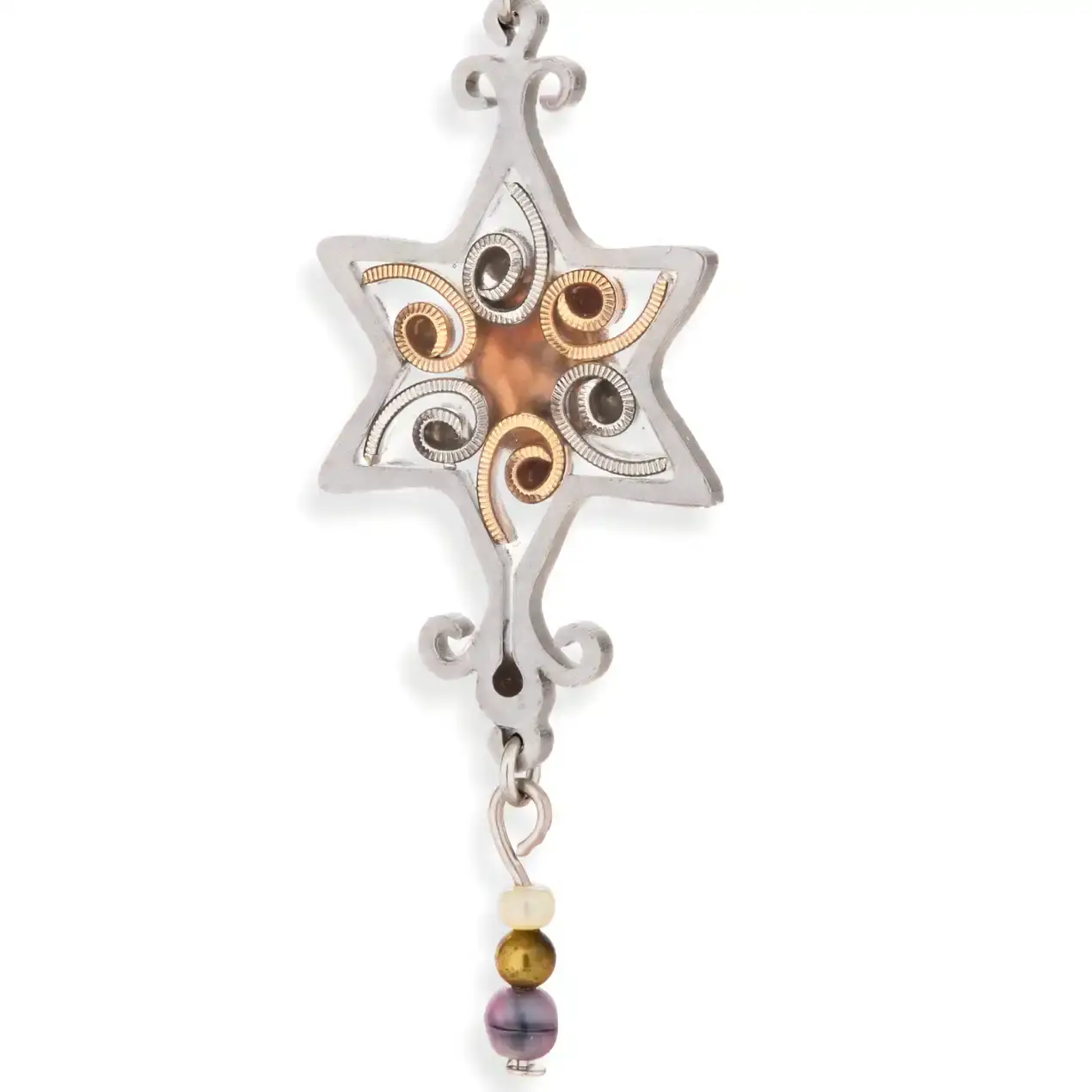 Seeka Jewelry and Judaica - Wholesale Pendant/Charm Necklace - Seeka Star of David Beaded Judaic Necklace3