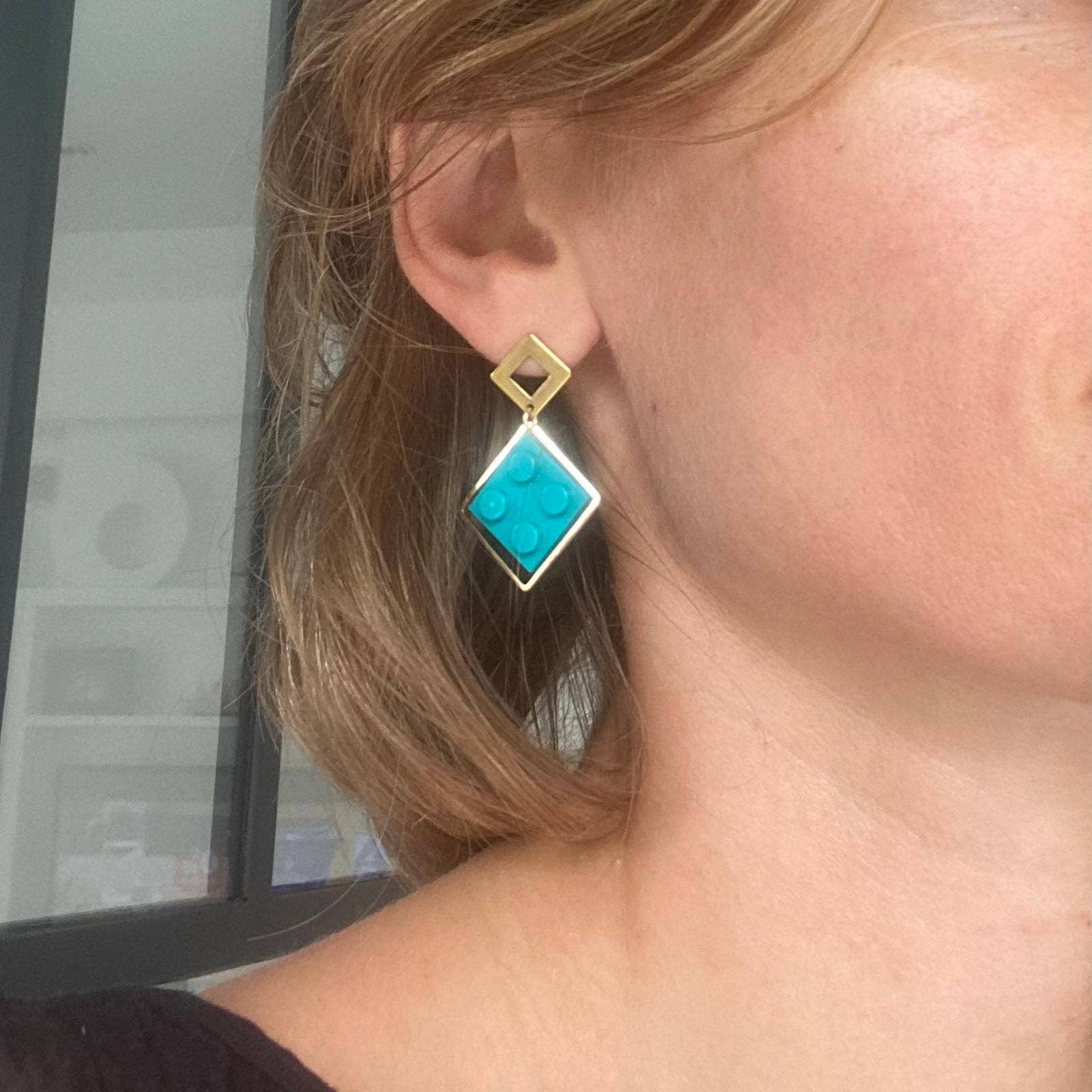 Brique d'Oreille – wholesale Dangle earrings – Dangling earrings - The Ambitious18