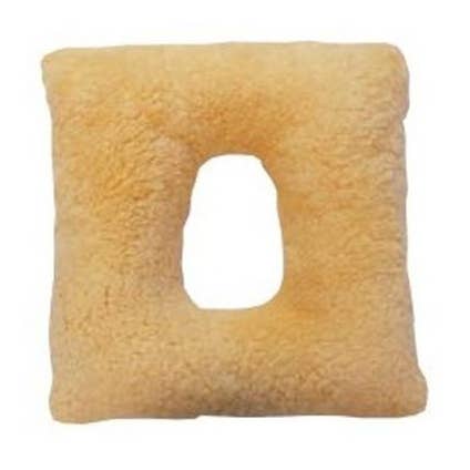 Cojín antiescaras cuadrado con agujero | Lana natural por atacado de Orione