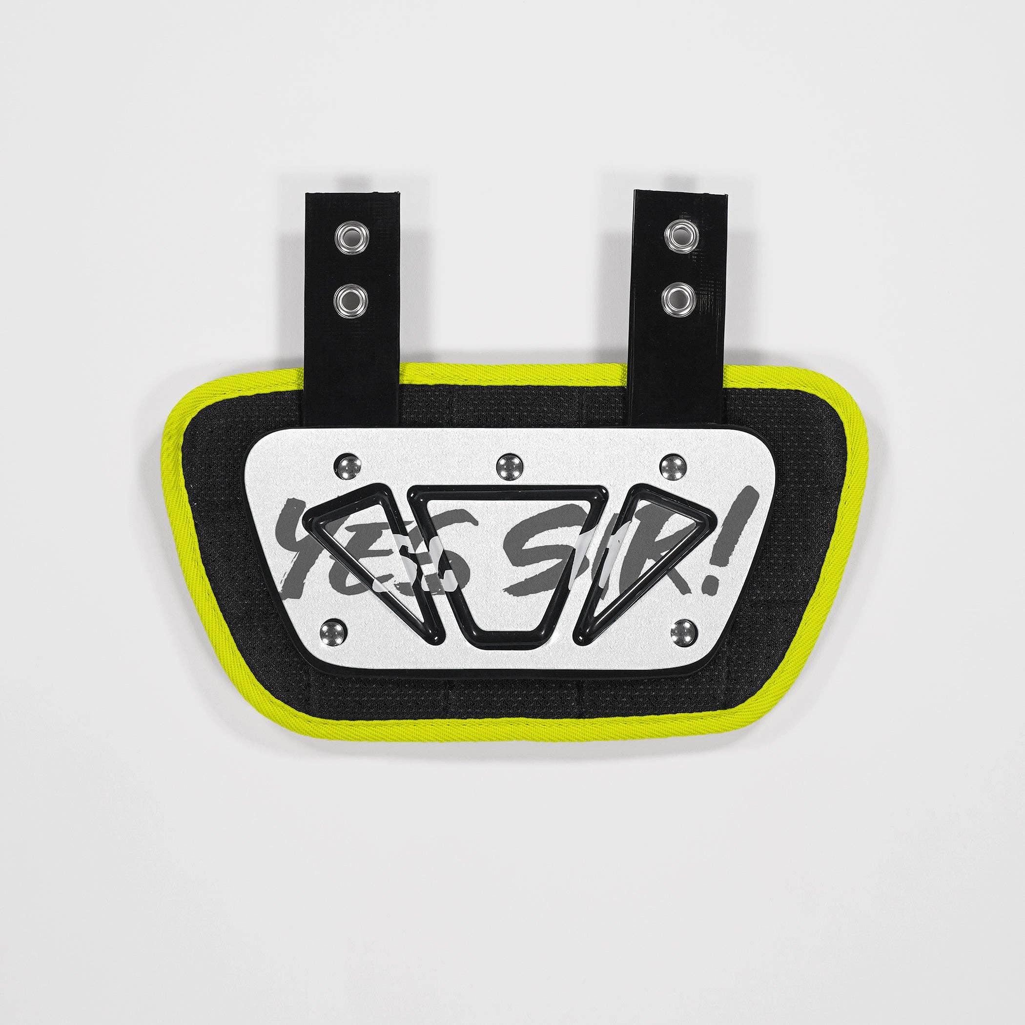 Weiß/Grau Ja Sir! Aufkleber für Rückplatte für den Großhandel auf Faire16