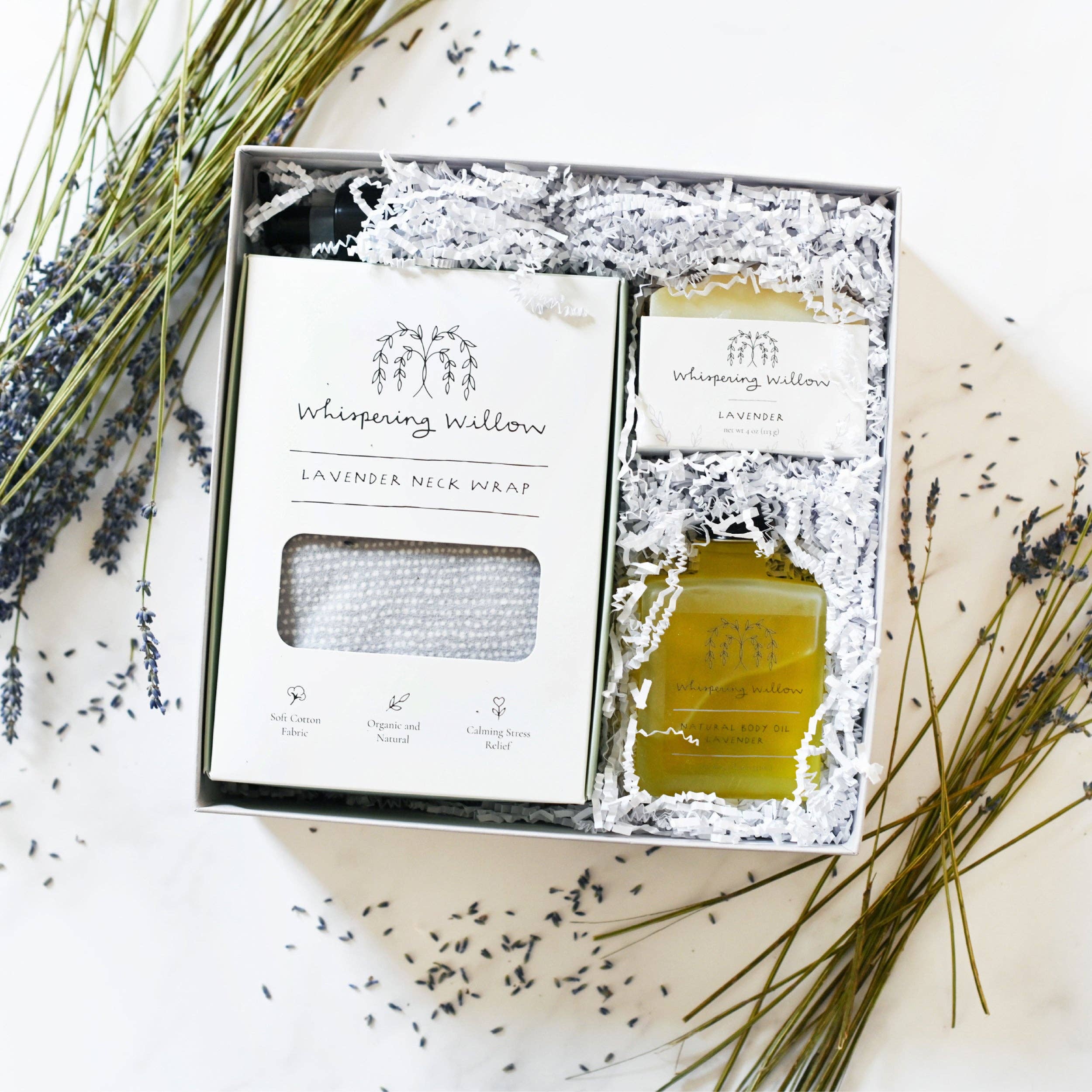 Whispering Willow - Wholesale Bath & Body Set - Eucalyptus & Mint Rest & Renew Gift Box2