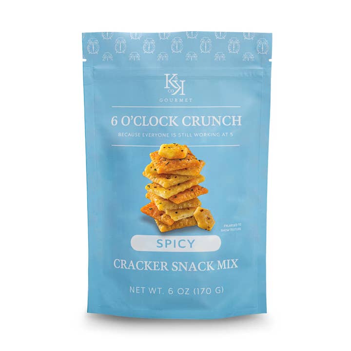 K&K Gourmet - Wholesale Crackers - 6 O'Clock Crunch - Spicy0