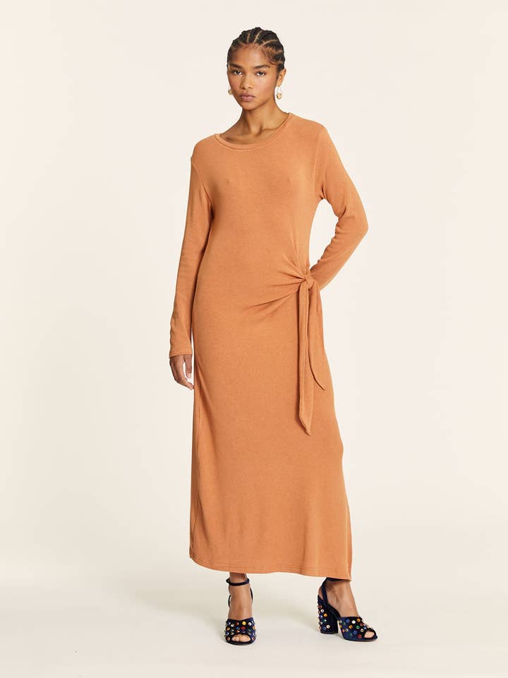 Pepaloves - Wholesale Dress - Women's - VESTIDO ANUDADO DE PUNTO TOFFE0