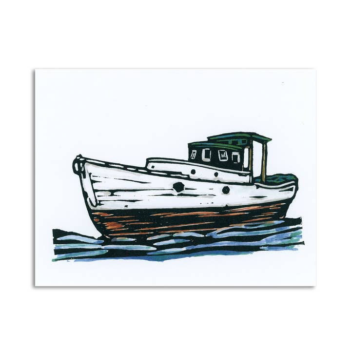 Carta d'arte giapponese Sapphorica Creations a forma di barca per la vendita all'ingrosso da parte di Sapphorica Creations