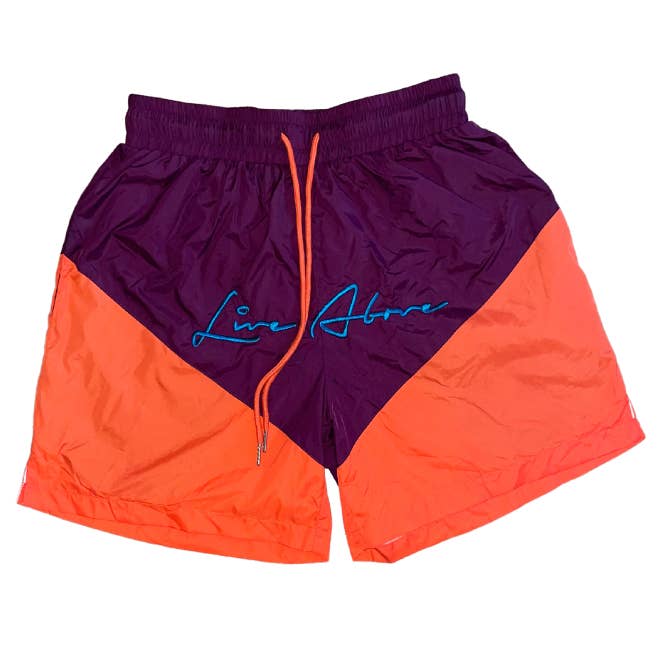 Live Above wave runner Shorts- Equinox for wholesale by Live Above Clothing