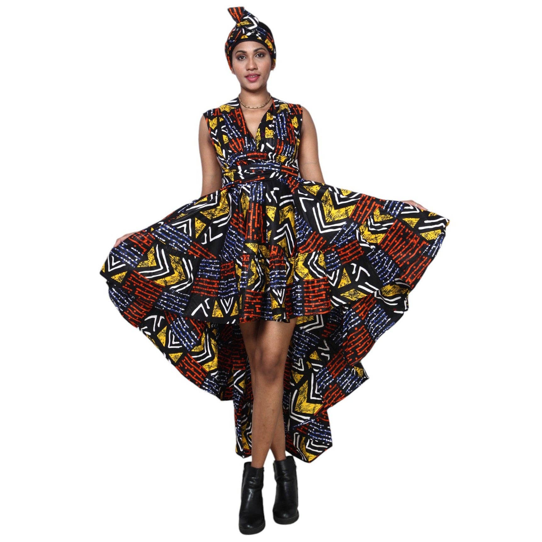 African Stars - Wholesale Dress - Women's - Women's Skirt/Dress Multi Wear Style -- FI-313637