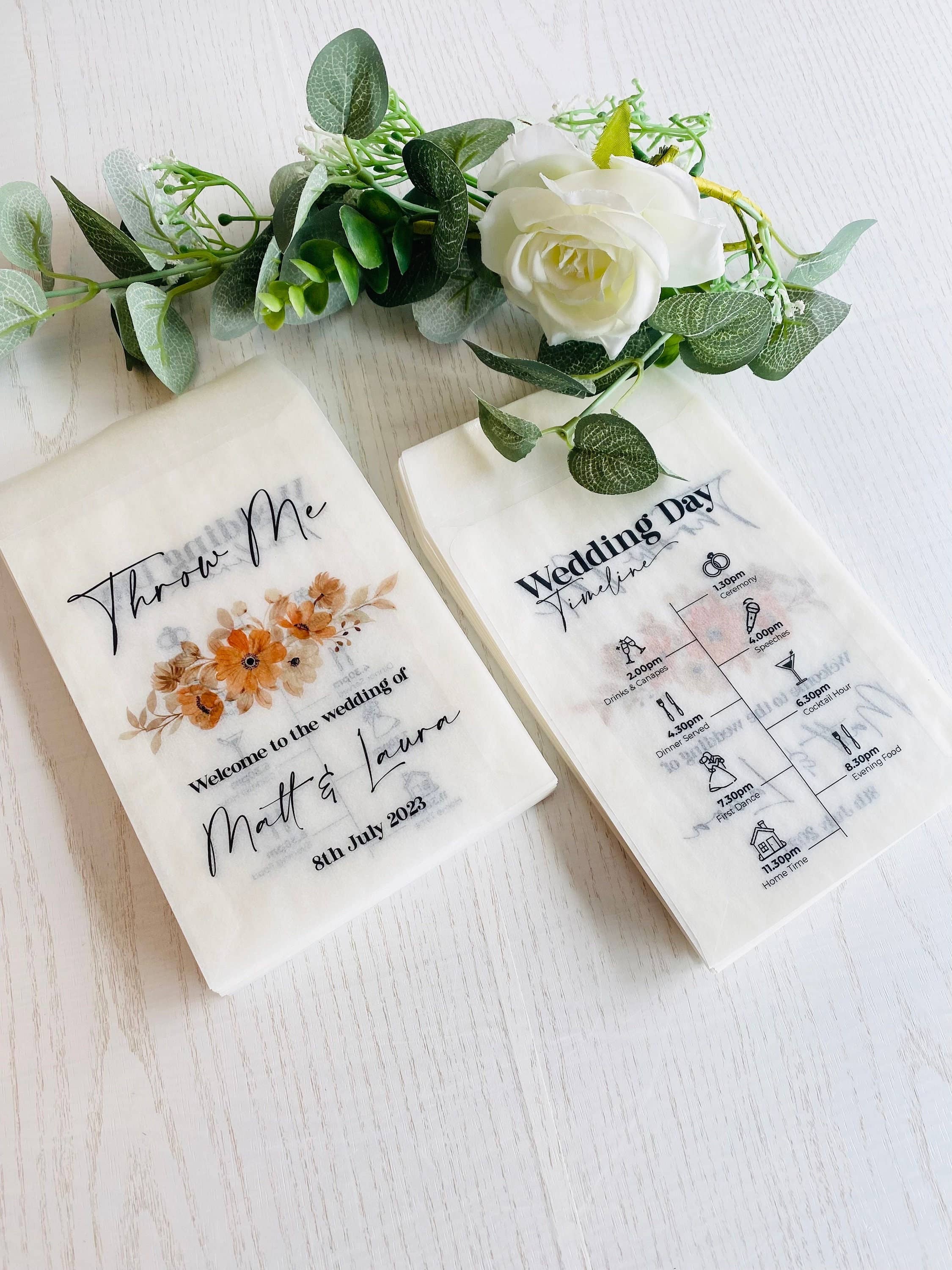 SR Creative Studio – Engroshandel Gæstegaveposer – Bryllupsglassinekonfetti og gaveposer, fødevaresikre0