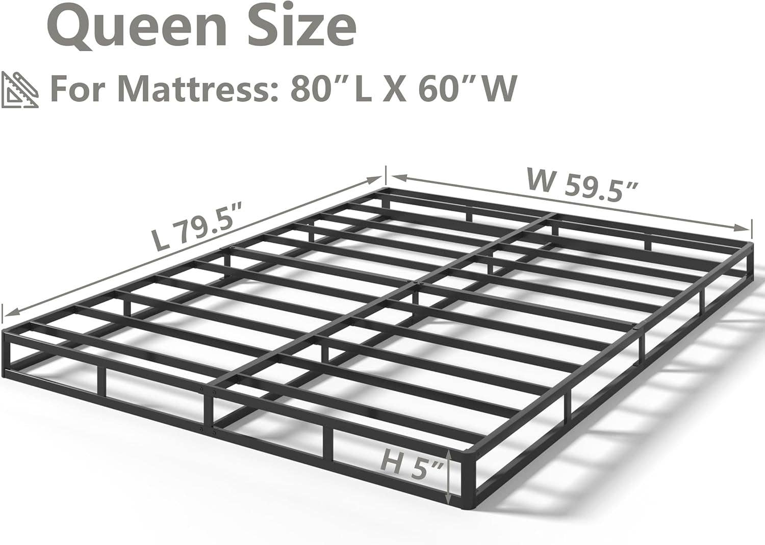 Heavy Duty 5 Inch Box Spring for Queen Bed Mattress Support for wholesale on Faire1