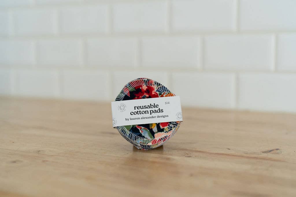 Lauren Alexander Designs - Venta al por mayor Discos de algodón - Discos Desmaquillantes Reutilizables de Algodón - Botanist0