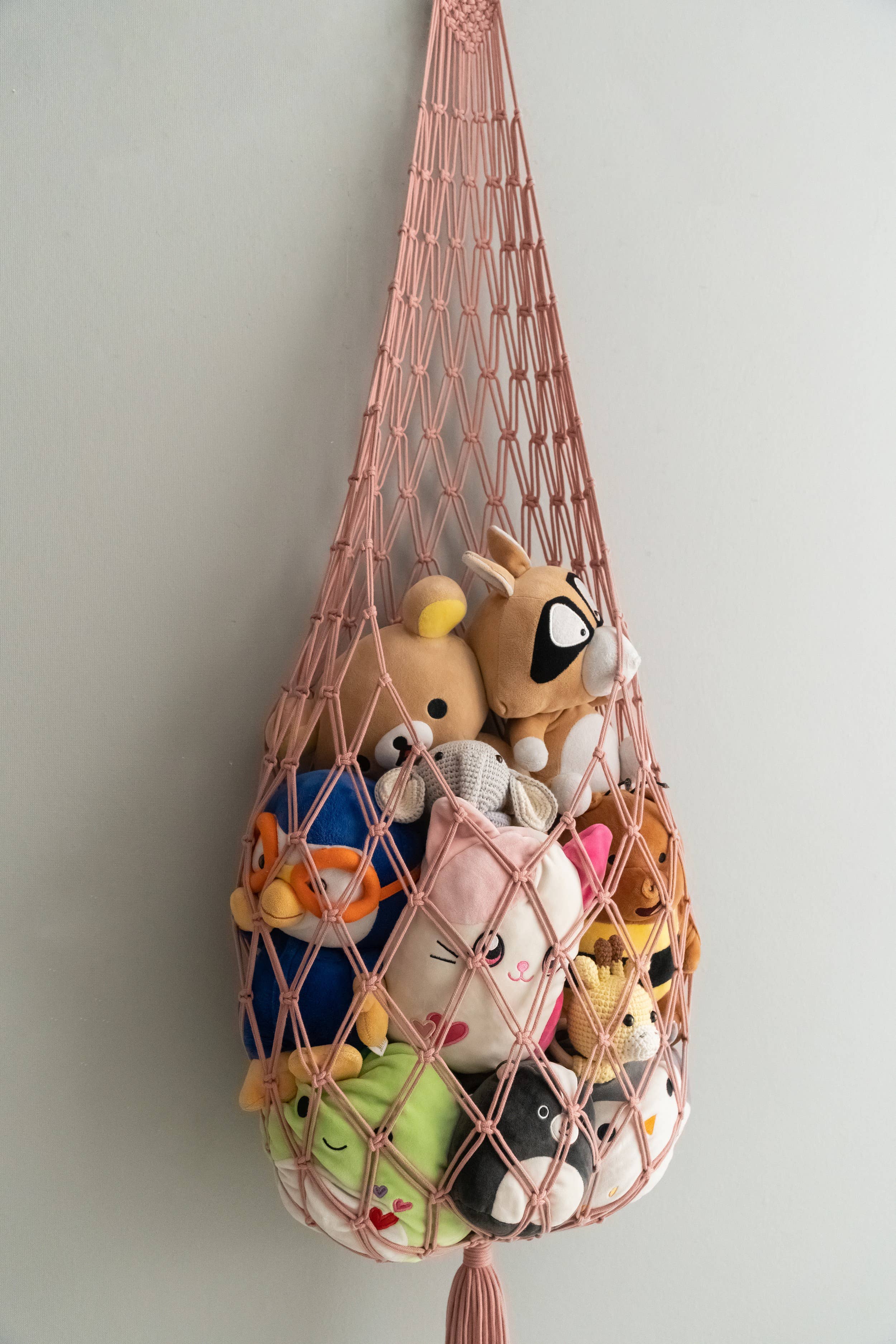 BeanDaikon – wholesale Stuffed/plush toy – Kids & baby – Toy Storage Hammock For Boho Nursery Organization I9512