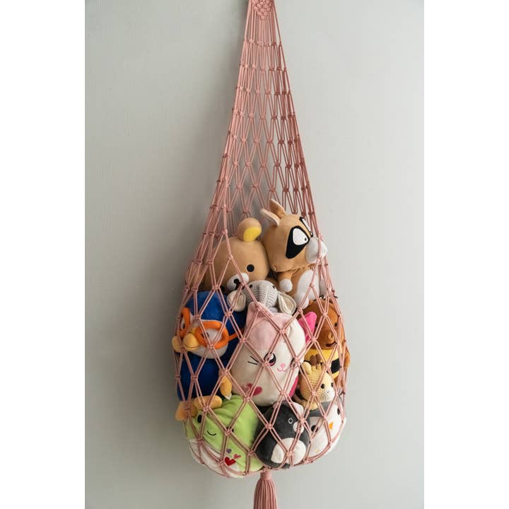 BeanDaikon – wholesale Stuffed/plush toy – Kids & baby – Toy Storage Hammock For Boho Nursery Organization I9512