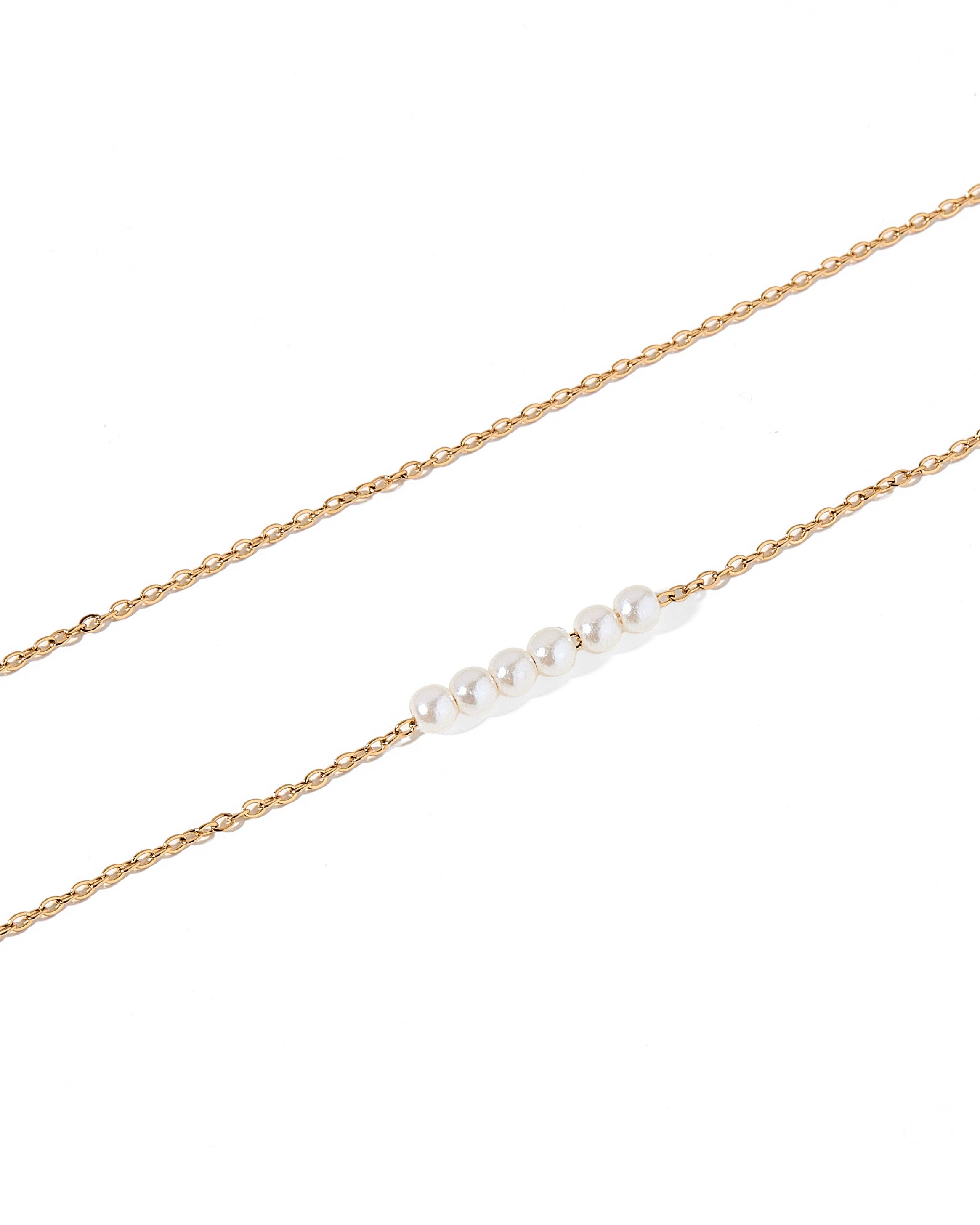 LINNY CO - Wholesale Link & Chain Necklace - Necklace - Delta Pearl2