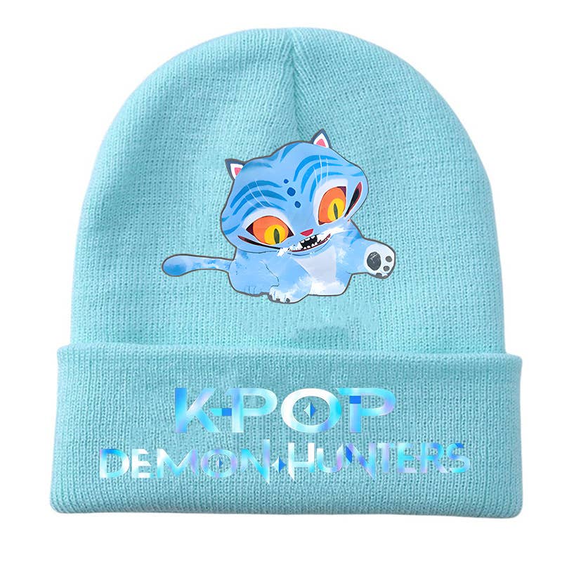 Lilyrosy（Duty free) - Wholesale Beanie - Kids - K-POP Demon Hunters Custom Knit Beanie,Adult & Kids Friendly12