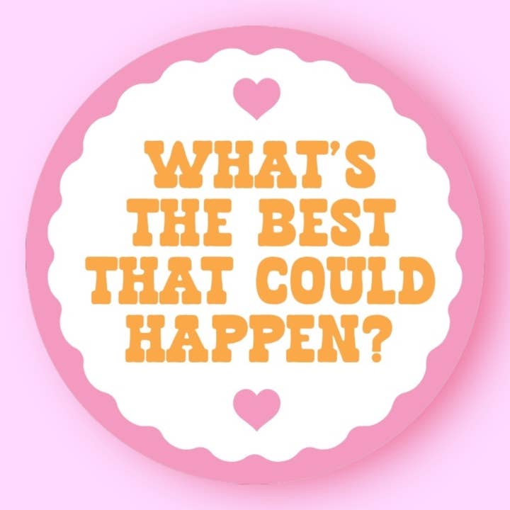 Hvad er det bedste, der kunne ske klistermærke for engroshandel hos The Hissin' Kitten