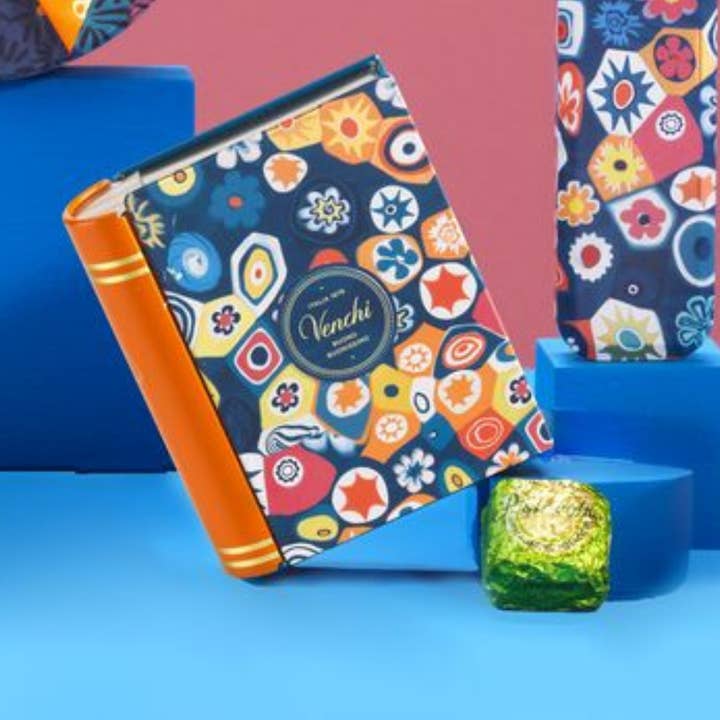 Venchi - Wholesale Chocolate Box - Murrine Mini Book Box - Assorted Gourmet Italian Chocolate4