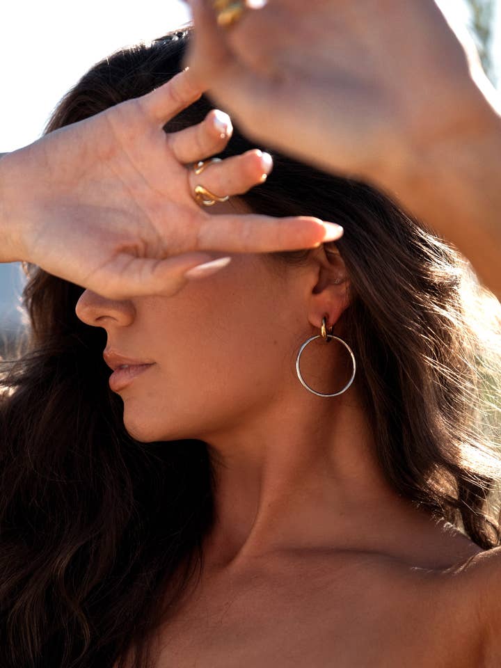 Oro Hoops for wholesale by Boem Collection