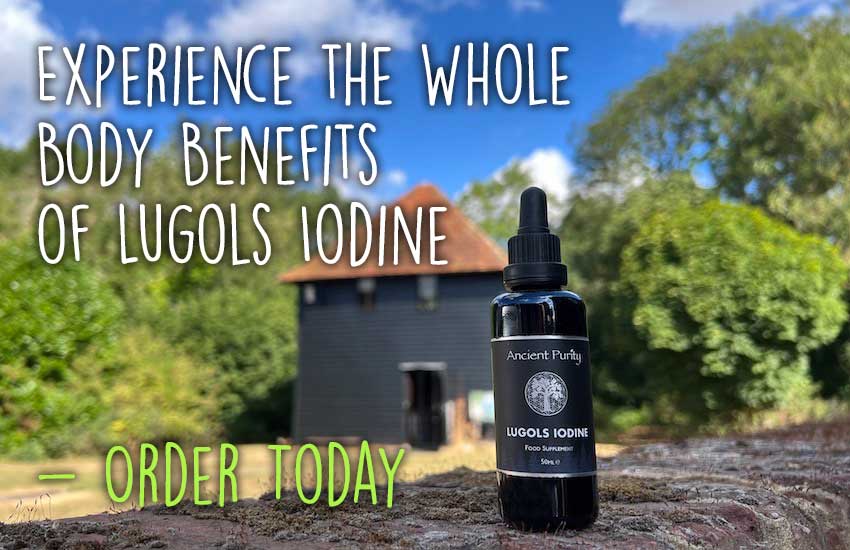 Ancient Purity – wholesale Oral supplement/vitamin – Lugol's Iodine - 50ml Original Formula | High Strength Safe4