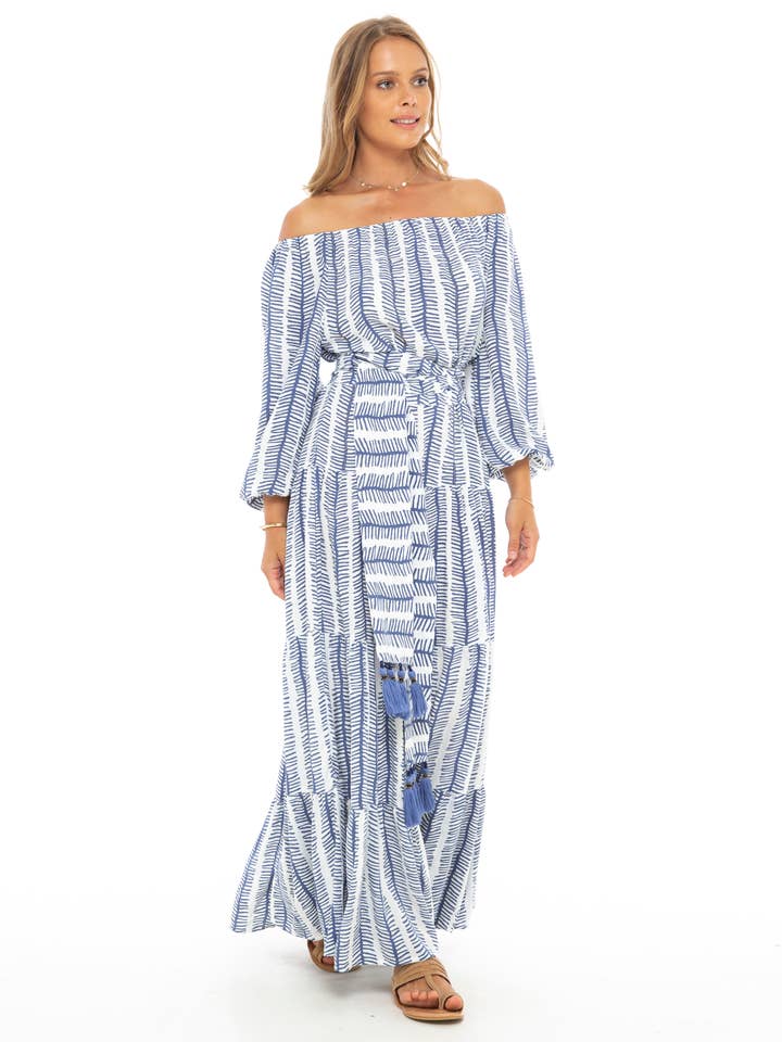 Skemo – wholesale Dress – Women's – FISHBONE MARIA LONG DRESS