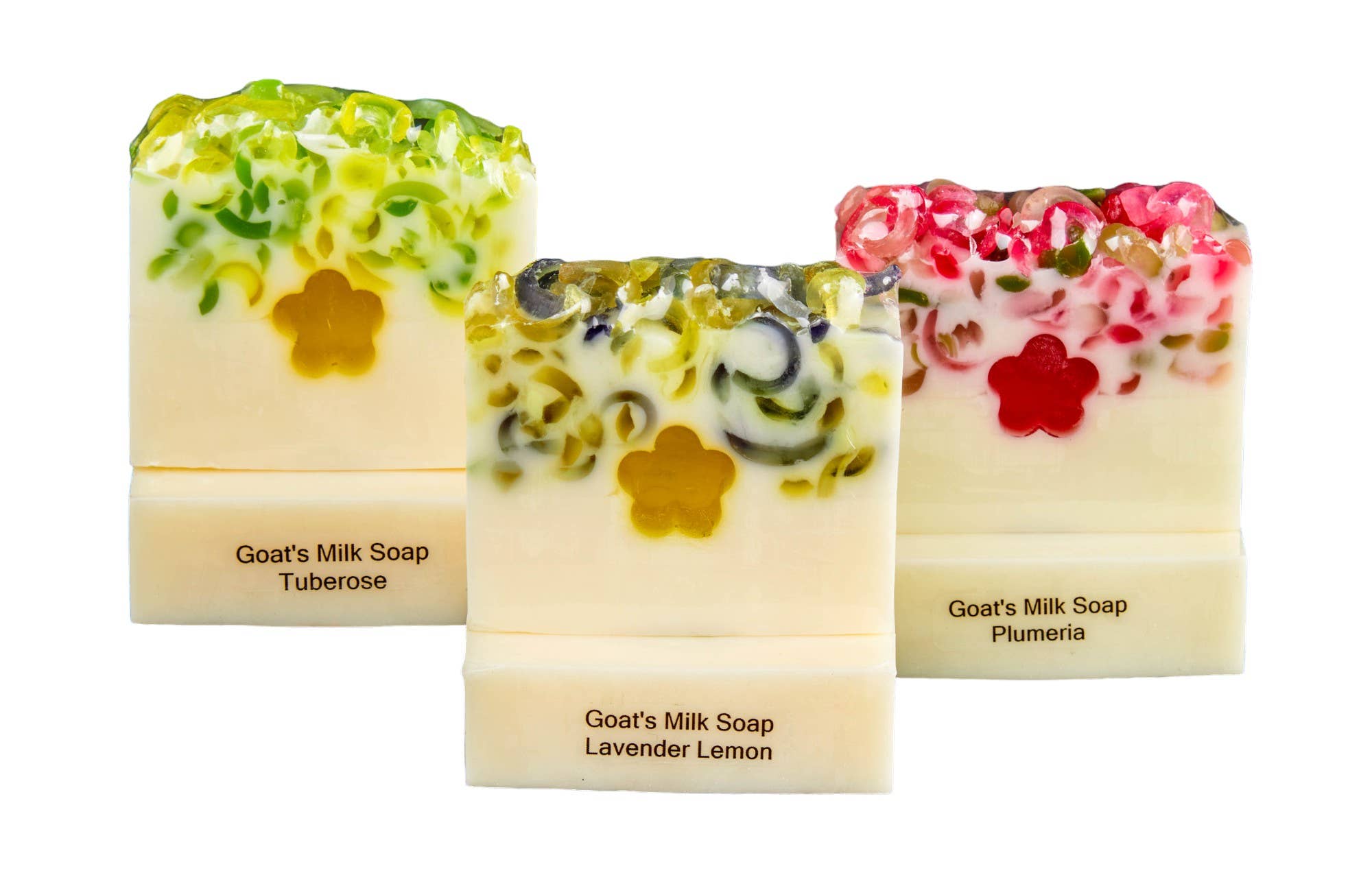 The Grecian Soap Company - Vente Pains de savon - Savon en barre entièrement naturel fait main Summer Bloom Five Scents1