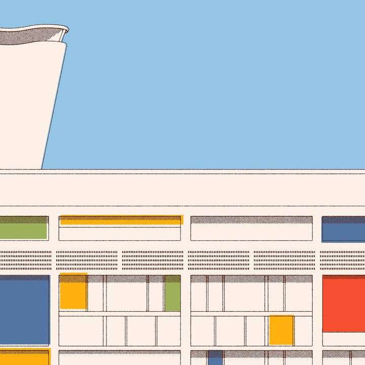 Florent Bodart - Wholesale Poster - Poster : Cité Radieuse II1