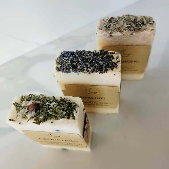 Three Witches Tea Shop - Wholesale Bar Soap - Siberian Sage Organic Shea Butter Cleansing Soap4