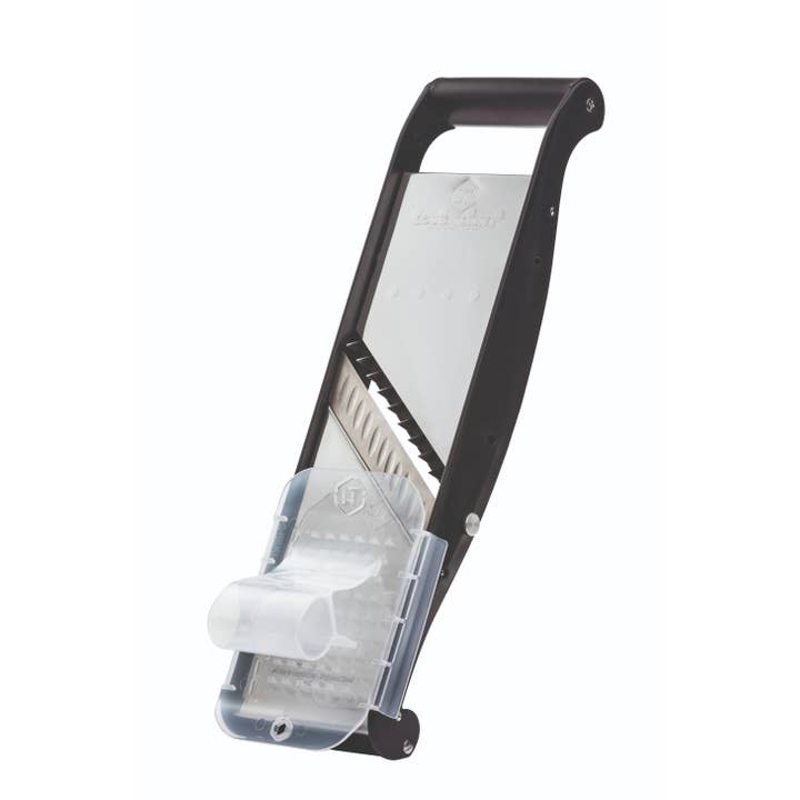 Mandoline basalte Compact-PRO inox - 2 peignes 4 & 10 mm pour la vente par GROUPE LOUIS TELLIER - GOBEL