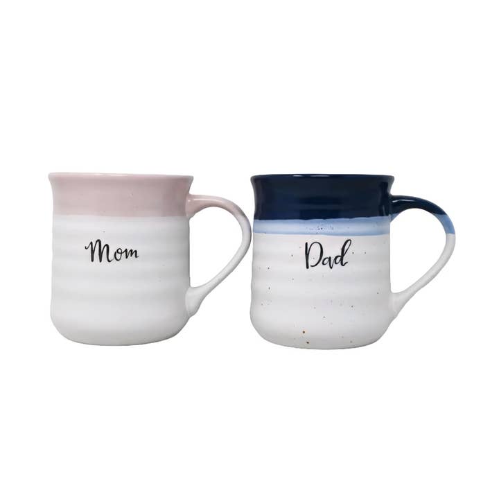 Crover - Wholesale Coffee Mug - 2pc Mom & Dad Ceramic Mug Set – 20oz1