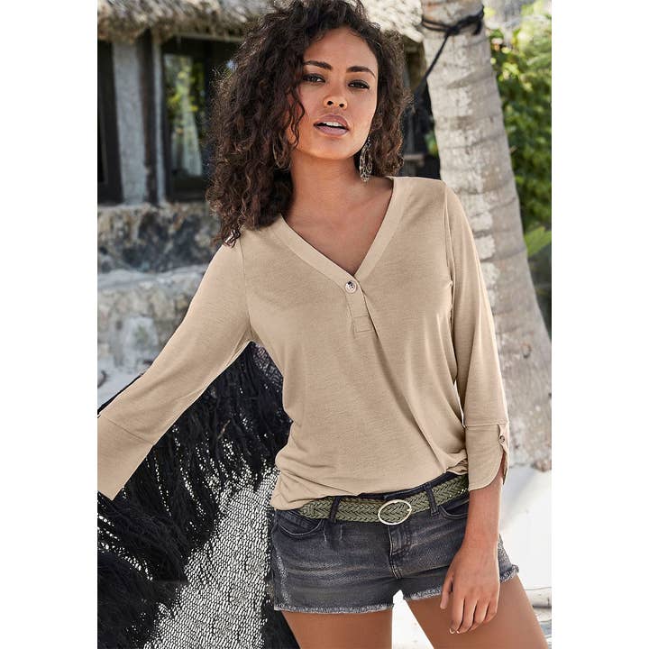 LASCANA Women's Woven Leather Belt for wholesale by Lascana