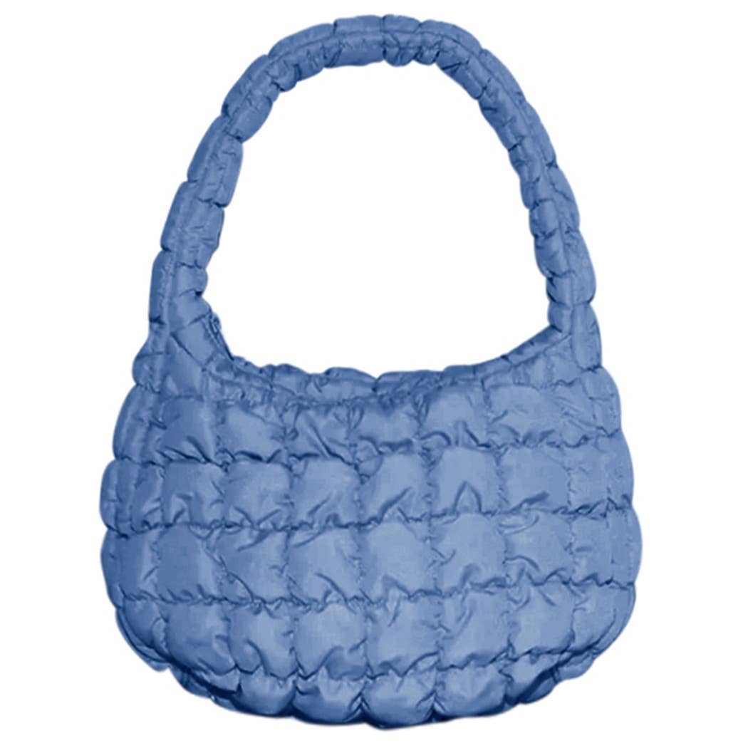 Fashion City – wholesale Axelremsväska – Dam – Snygg Puffer Lightweight Axelväska för kvinnor4