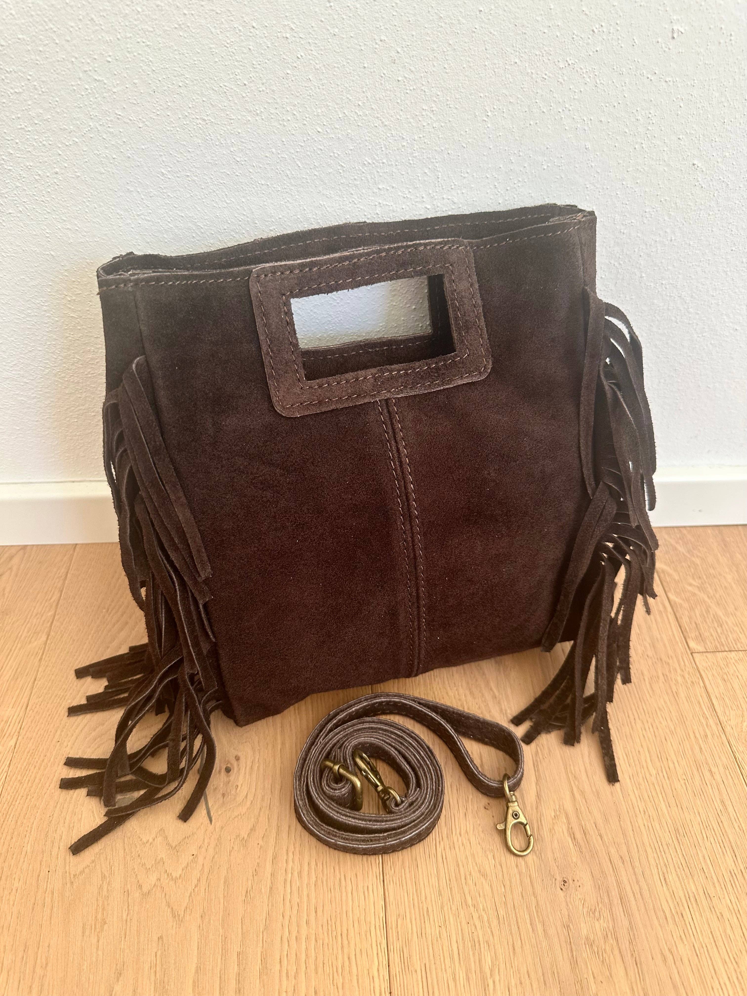 Zhade – wholesale Väska med handtag – Dam – LILLY - väska i äkta mockaläder1