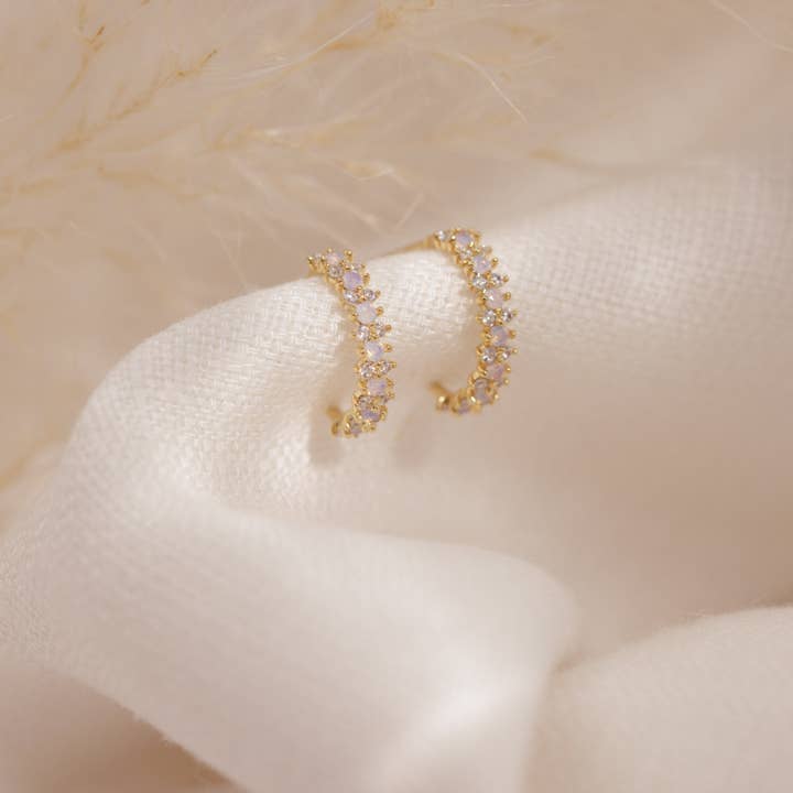 Adorn512 – Großhandel Huggie-Ohrring – Weinlese-Huggies1